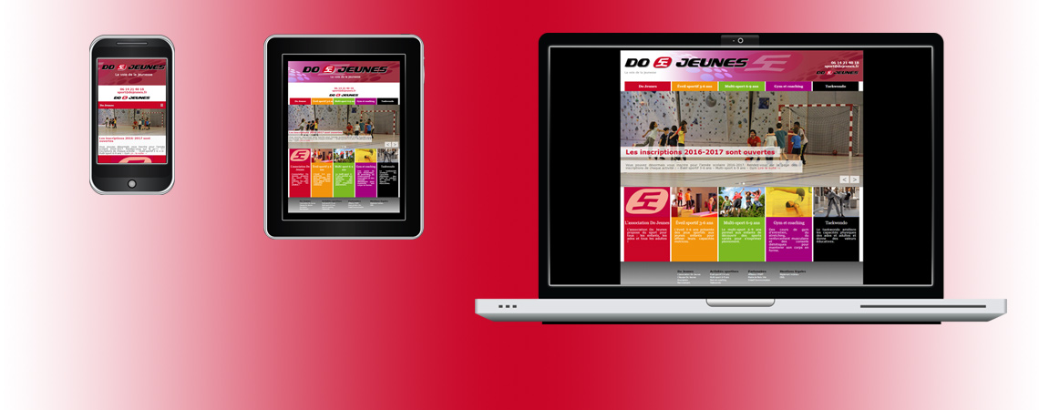 Nouveau site internet pour Do Jeunes Nouveau site internet pour Do Jeunes