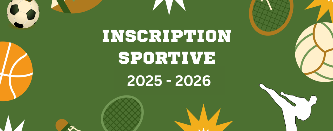 Inscription 2025-2026